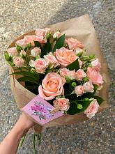Букет цветов из:  Розы #REPLACE_PRED# Малой Сердобе