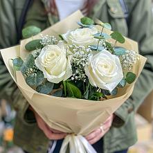Букет цветов из:  Розы #REPLACE_PRED# Малой Сердобе