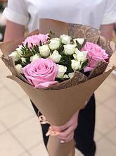 Букет цветов из:  Розы #REPLACE_PRED# Малой Сердобе