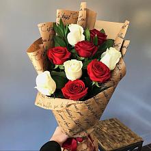 Букет цветов из:  Розы #REPLACE_PRED# Малой Сердобе
